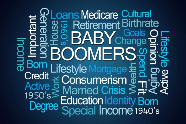 Baby Boomers Word Cloud Tax Planning Considerations for Baby Boomers